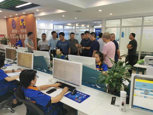 潞城區委常委、常務副區長帶隊考察鑫安利安環家智慧安全技術服務模式